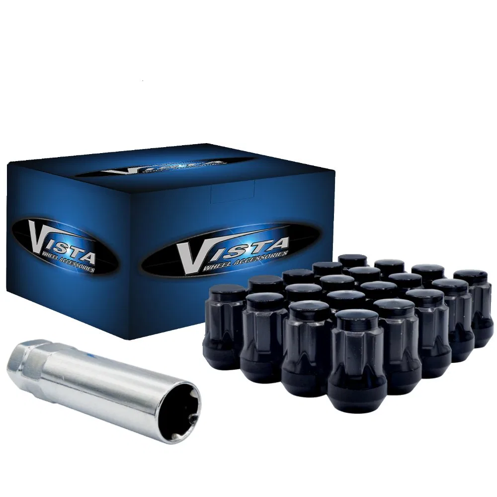 DPC55014SB – WC WHEEL ACC Wheel Installation Kit, 5 Lug Kit 14 Millimeter x 1.5 Thread Size 60 Degree Conical Bulge A...